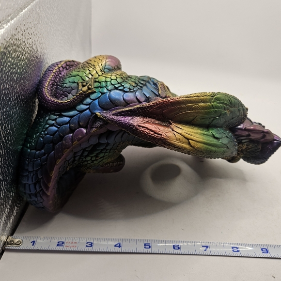 Rare Retired Windstone Editions Male Dragon Peña W/tags No Box 9" Used Condition - Picture 9 of 14